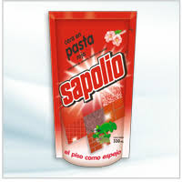 CERA SAPOLIO ROJA DOY PACK 300 ML.