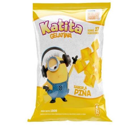 GELATINA KATITA PIÑA180 GR.