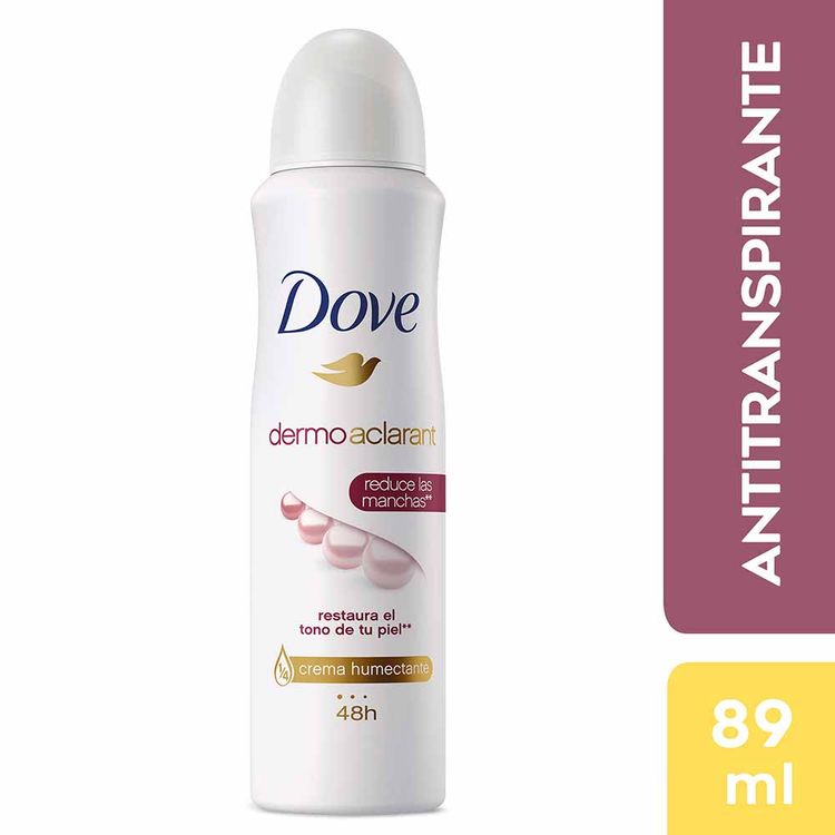 DESODORANTE DOVE SPRAY DERMO ACLARANT 89 ML.