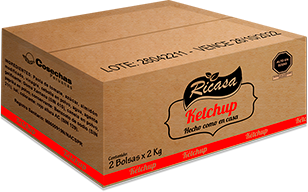 KETCHUP RICASA 4 KG.