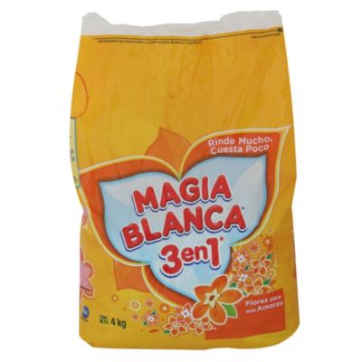 DETERGENTE MAGIA BLANCA 4 KG.