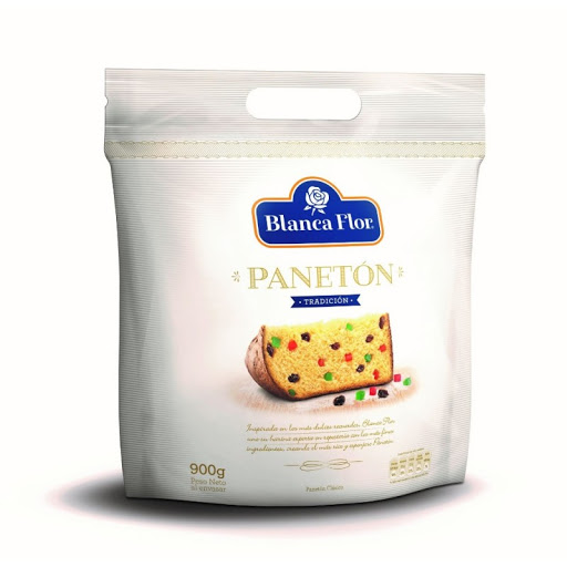 PANETON BLANCA FLOR BOLSA 900 GR.
