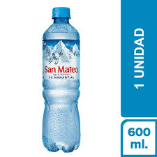 AGUA SAN MATEO SIN GAS 600 ML. 