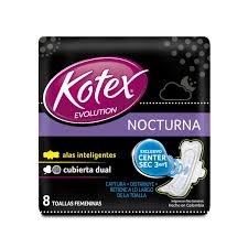 TH KOTEX NOCTURNA 8 UND.