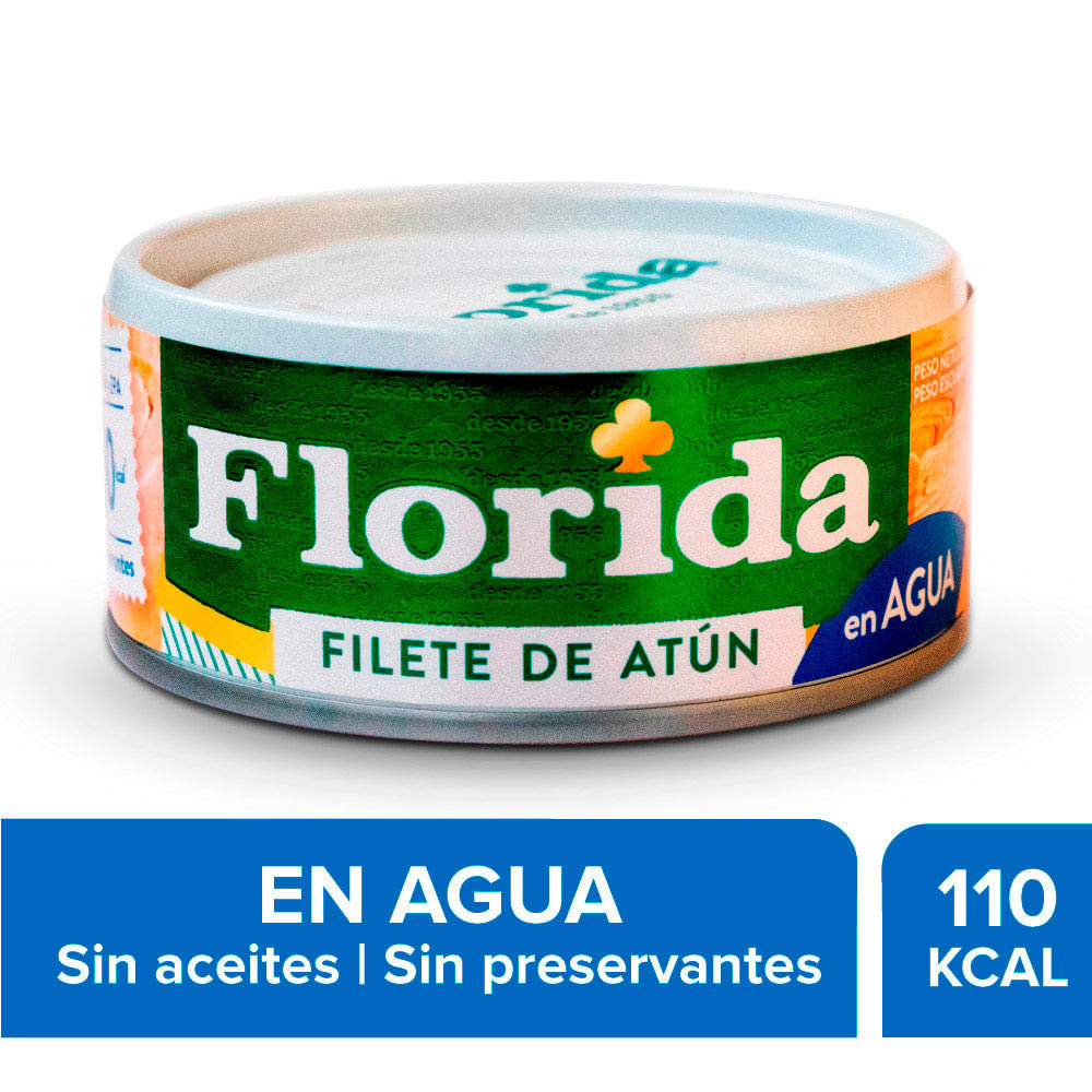 FILETE ATUN FLORIDA LIGHT 140 GR.