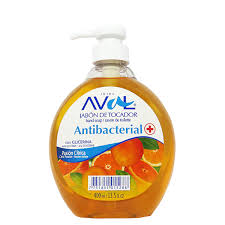 JABON AVAL LIQUIDO ANTIBACTERIAL GLICERINA 400 ML.  