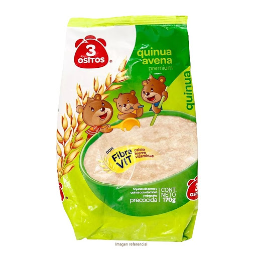 QUINUA AVENA 3 OSITO 150 GR.