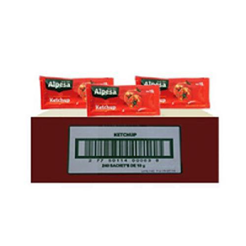 KETCHUP PERSONAL ALPESA 8 GR* 12 UND.