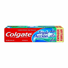 CREMA DENTAL COLGATE TRIPLE ACCION TUBO FAMILIAR 150 GR.