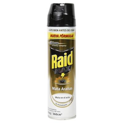 INSECTICIDA RAID MATA CUCARACHA DORADO 360 ML.