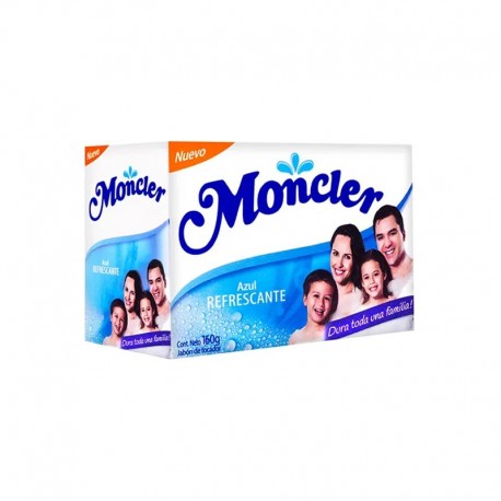 JABON MONCLER AZUL REFRESCANTE 145 GR.