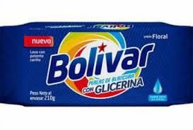 JABON BOLIVAR BLANCO  190 GR.