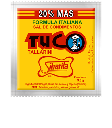 TUCO SIBARITA SOBRE 8.4 GR. UND.