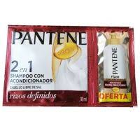 SHAMPOO PANTENE RIZOS DEF/RESTAURACION 18ML+ACOND. 9 ML.