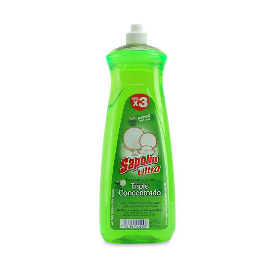 LAVA VAJILLA LIQUIDA SAPOLIO 1250 ML.