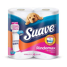 PH SUAVE RINDEMAX 4 ROLLOS.