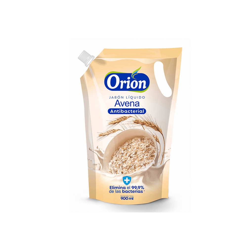 JABON LIQUIDO ANTIBACTERIAL ORION 800 ML.