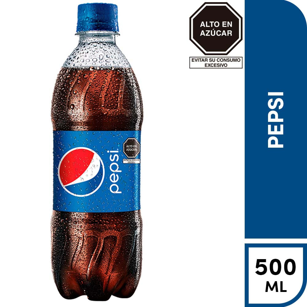 GASEOSA PEPSI COLA 500 ML.