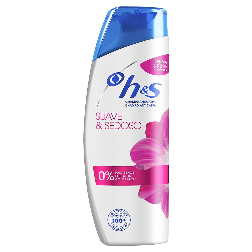 SHAMPOO H&amp;S SUAVE Y SEDOSO 700 ML.