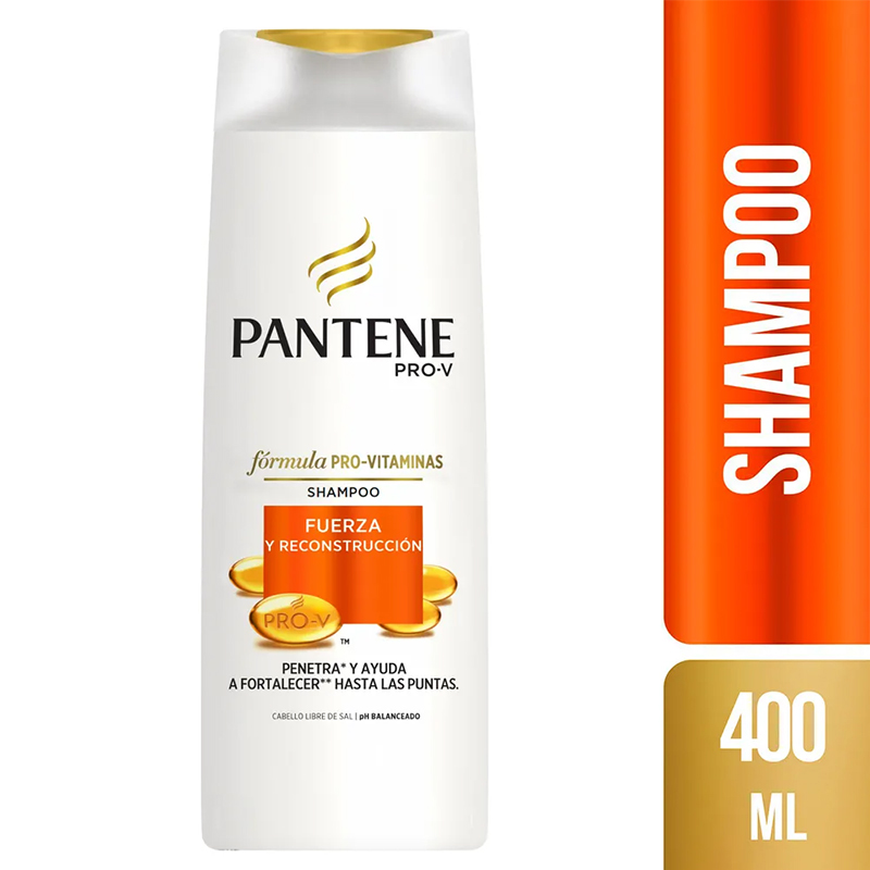 SHAMPOO PANTENE CUIDADO CLASICO 400 ML.