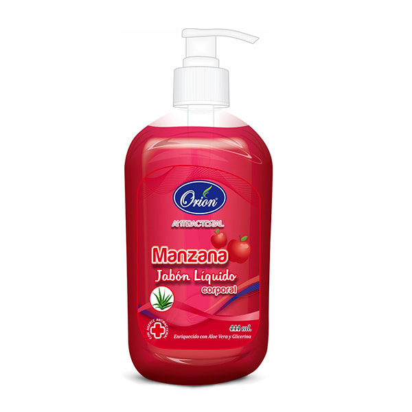 JABON LIQUIDO ORION MANZANA 444 ML.