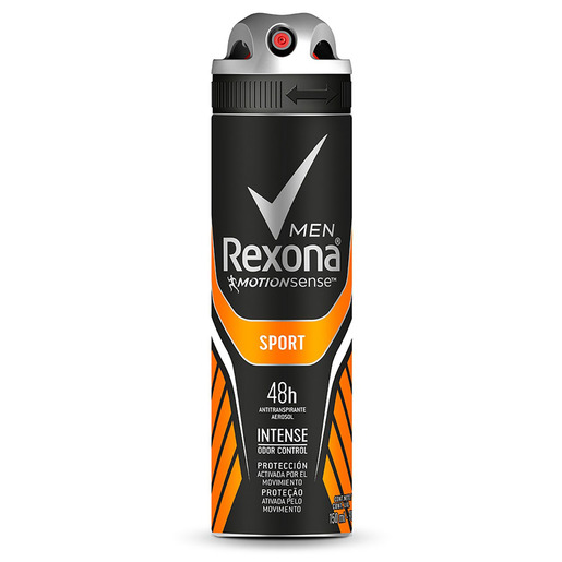 DESODORANTE REXONA AEROSOL MEN SPORT INTENSE 148 GR.