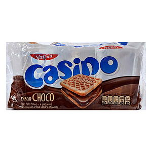 GALLETA CASINO CHOCOLATE PACK 6 UND.