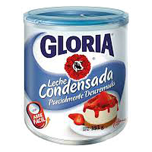 LECHE CONDENSADA GLORIA 393 GR.