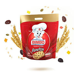 PANETON BIMBO BOLSA 900 GR.