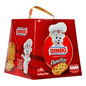 PANETON BIMBO CAJA 900 KG.