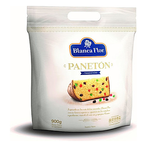 PANETON BLANCA FLOR BOLSA 900 GR.