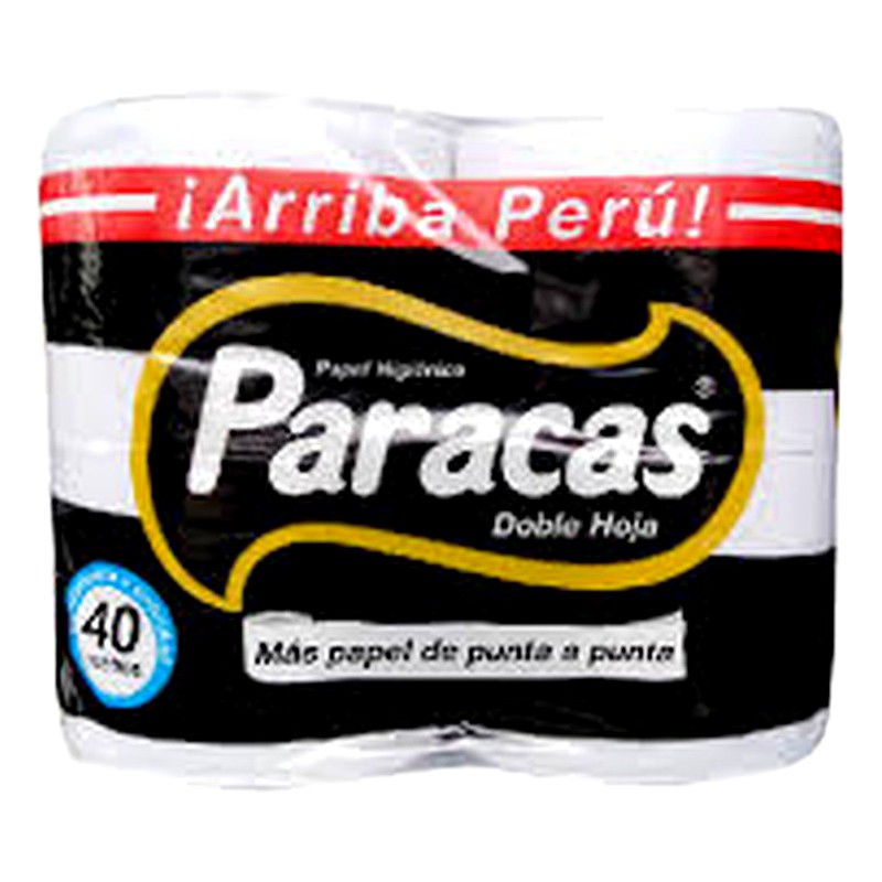 PH PARACAS NEGRO 4 ROLLOS.
