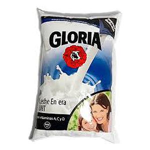 LECHE GLORIA FRESCA BOLSA 900 ML. 