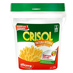 ACEITE CRISOL FRITURA INTENSA BALDE 20 LT.