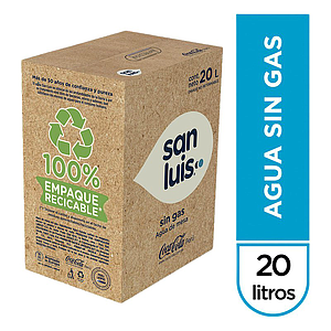 AGUA SAN LUIS CAJA 20 LT.