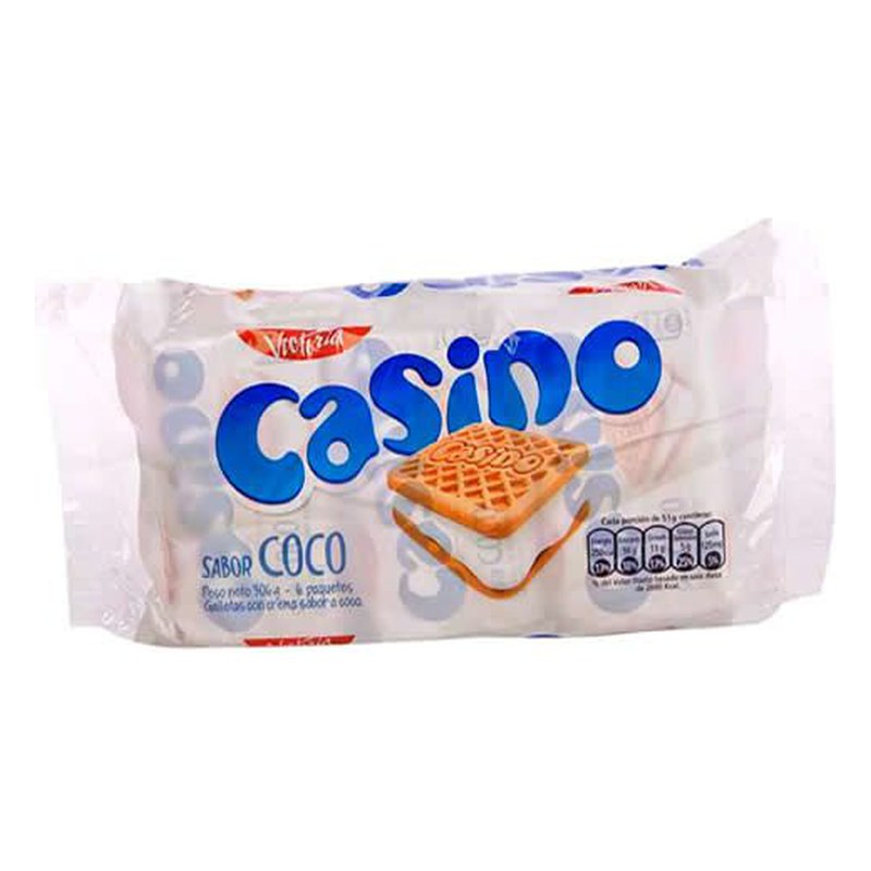 GALLETA CASINO COCO PACK 6 UND. 