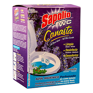 SAPOLIO WC CANASTA 3 LIMPIEZA SAPOLIO