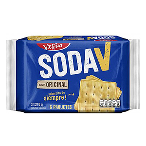 GALLETA SODA VICTORIA PACK 6 UND.