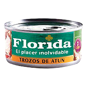 TROZOS ATUN FLORIDA 170 GR.