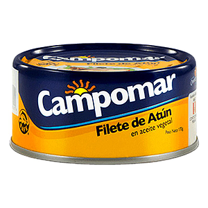 FILETE ATUN CAMPOMAR 170 GR.