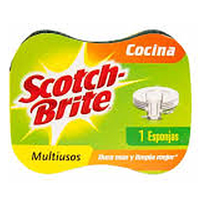 ESPONJA  SCOTCH BRITE 2 EN 1