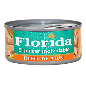 FILETE ATUN FLORIDA 140 GR. 