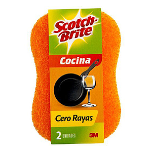ESPONJA CERO RAYAS SCOTCH BRITE 1 UND.