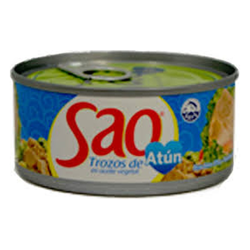 TROZOS ATUN SAO 170 GR.