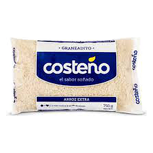 ARROZ COSTEÑO AZUL 750 GR.