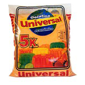 GELATINA SUELTA UNIVERSAL NARANJA.