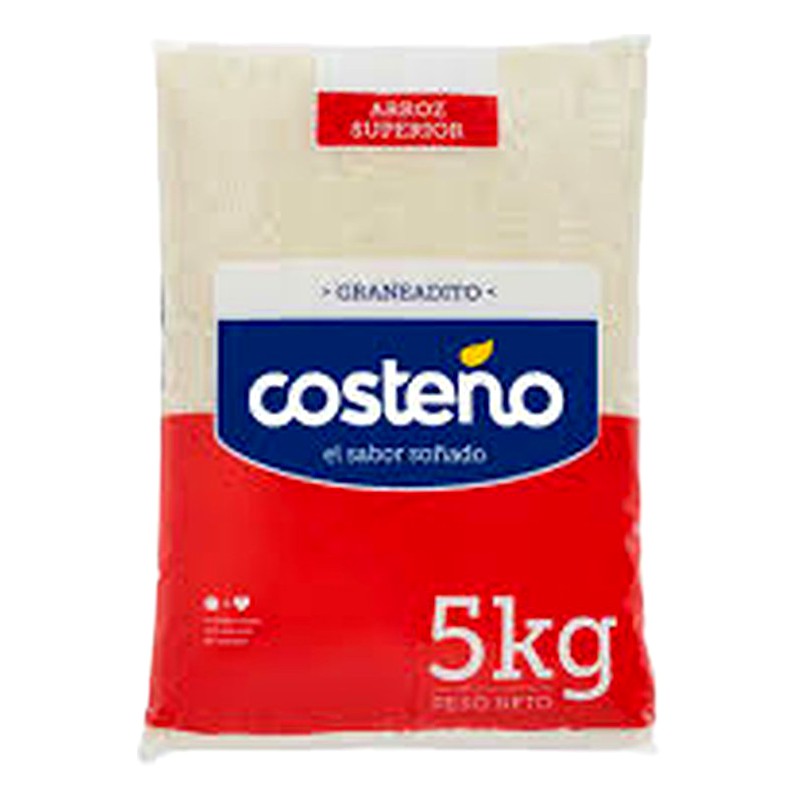 ARROZ COSTEÑO ROJO 5 KG.