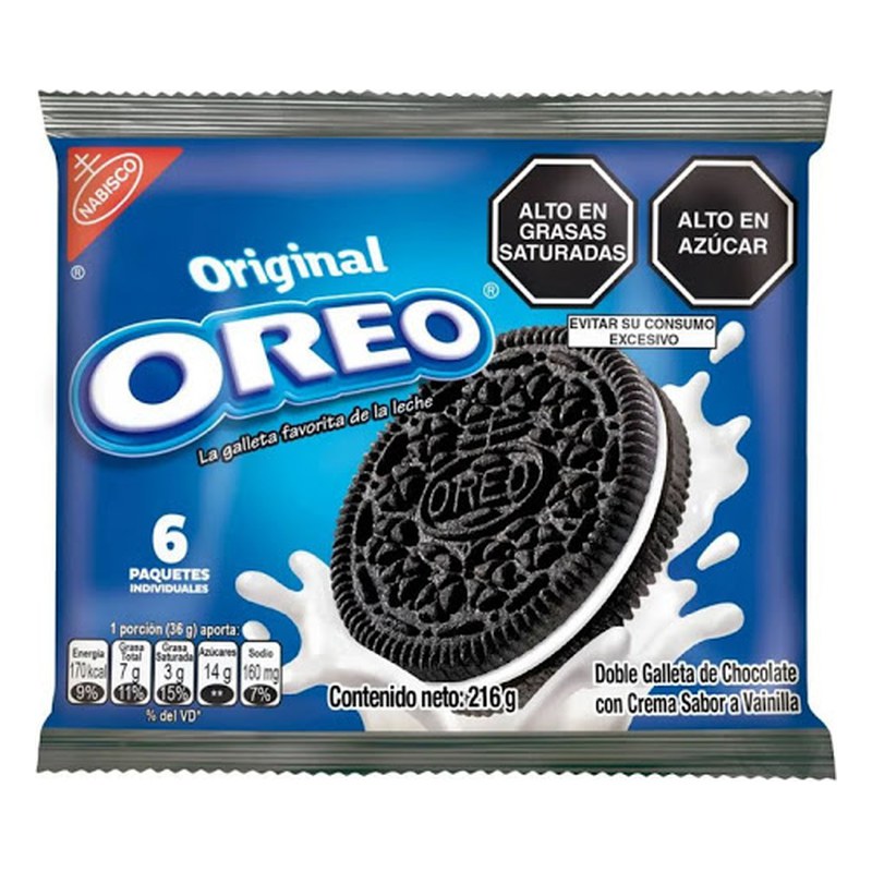 GALLETAS OREO PACK 6