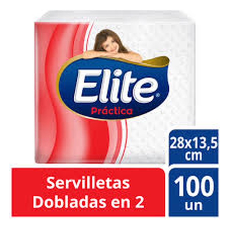 SERVILLETAS ELITE PRACTICA 100 UN.