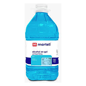 ALCOHOL GEL MARTELL 3.785 ML.